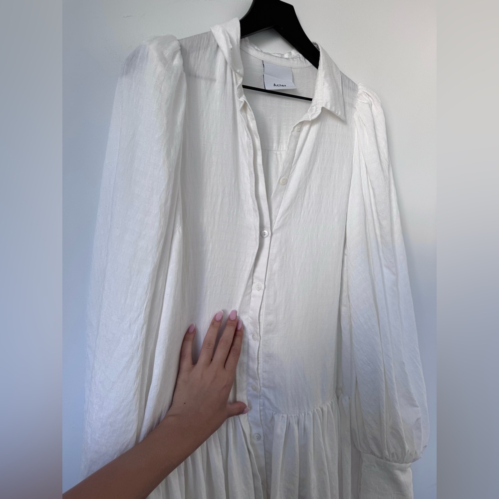 Acler Sherwood Dress in White - Size S - Picture 5 of 13